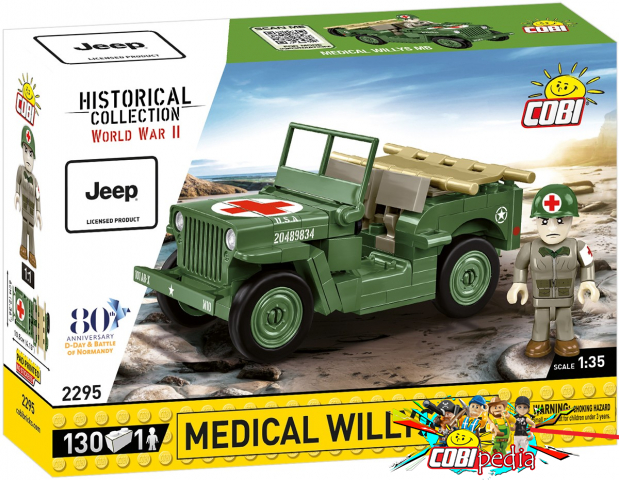 Cobi 2295 Medical Willys MB